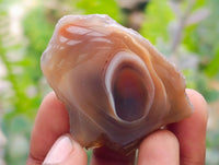 Polished Red Shashe River Agate Nodules x 35 From Shashe River, Zimbabwe