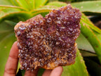 Natural Large Dark Purple Amethyst Quartz Crystal Plates x 6 From Boekenhouthoek, South Africa