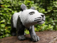 Hand Made Panda Soapstone Carving x 1 From Zimbabwe