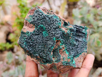 Natural Crystalline Malachite Specimens x 6 From Tenke Fungurume, Congo