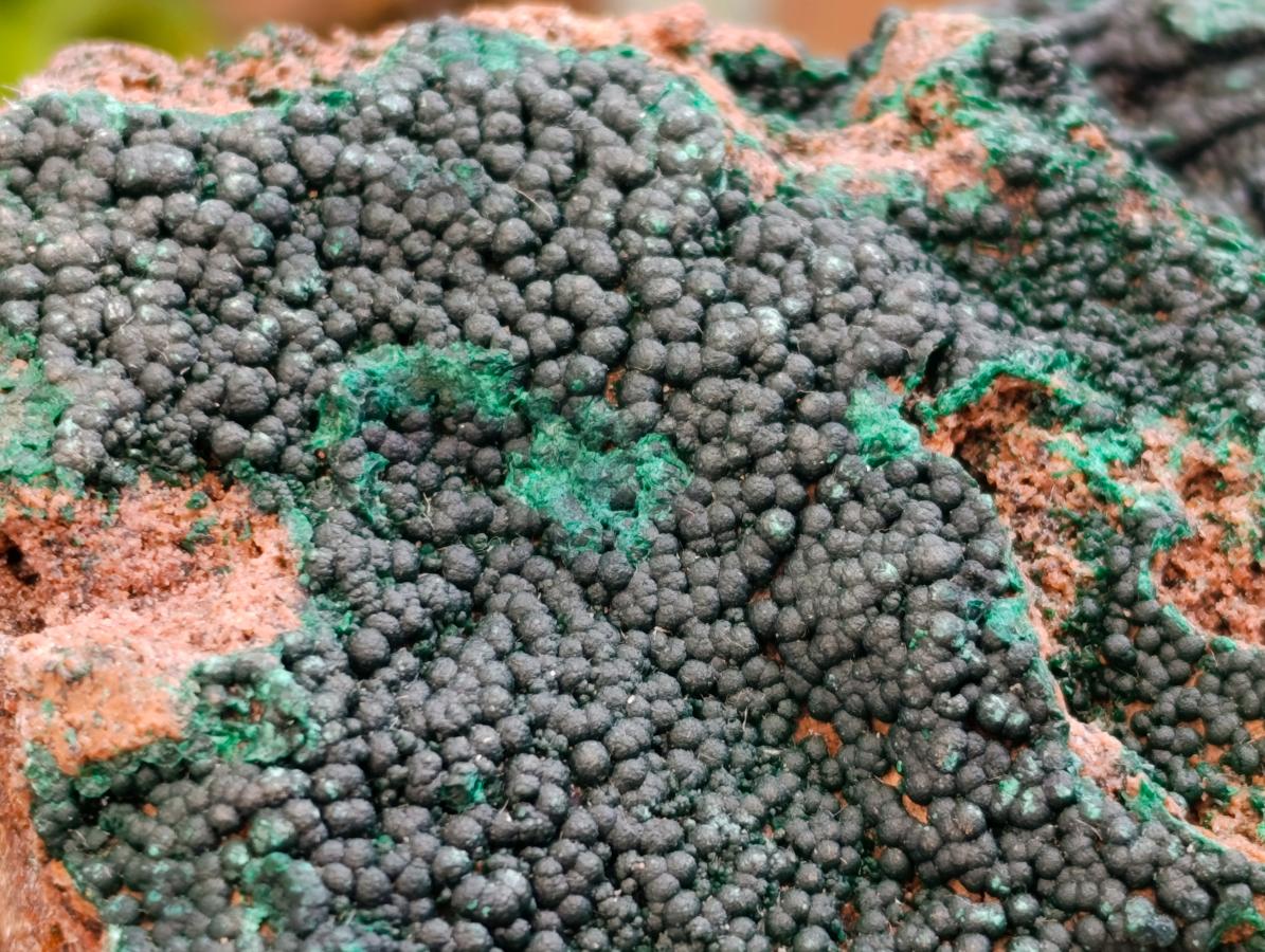 Natural Crystalline Malachite Specimens x 6 From Tenke Fungurume, Congo