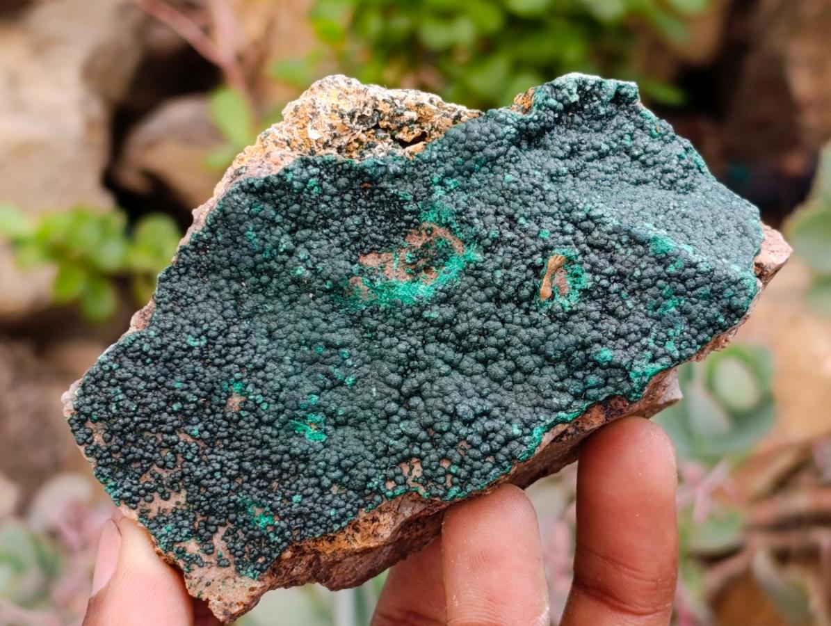 Natural Crystalline Malachite Specimens x 6 From Tenke Fungurume, Congo