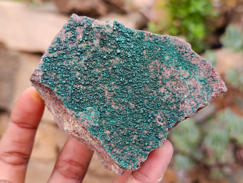 Natural Crystalline Malachite Specimens x 6 From Tenke Fungurume, Congo