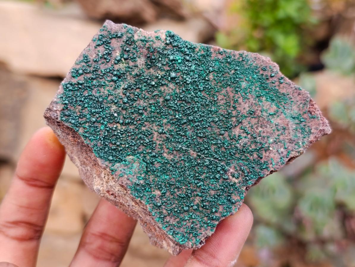 Natural Crystalline Malachite Specimens x 6 From Tenke Fungurume, Congo