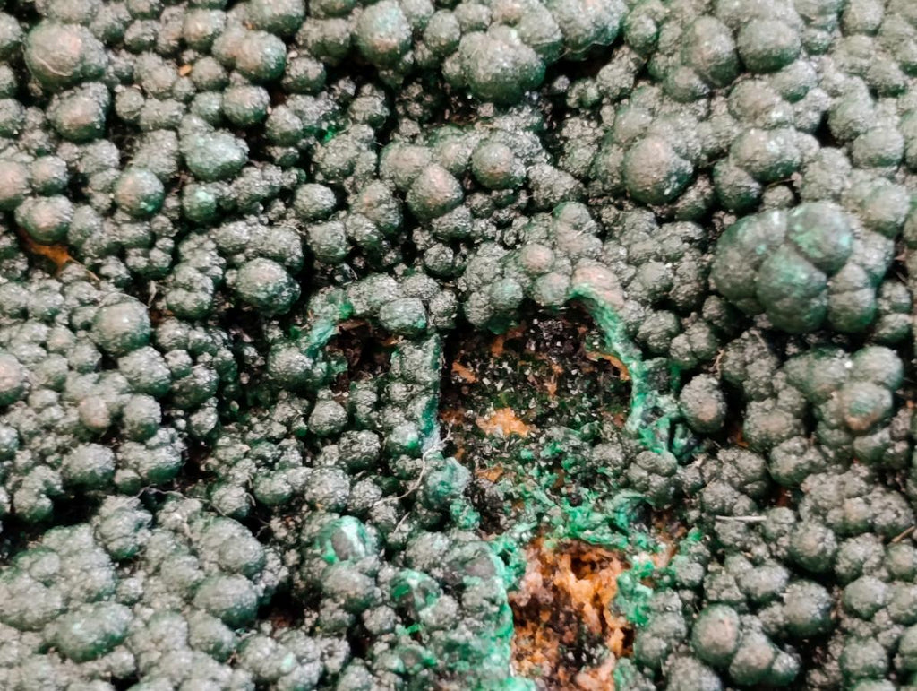 Natural Crystalline Malachite Specimens x 6 From Tenke Fungurume, Congo