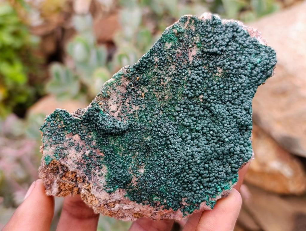 Natural Crystalline Malachite Specimens x 6 From Tenke Fungurume, Congo