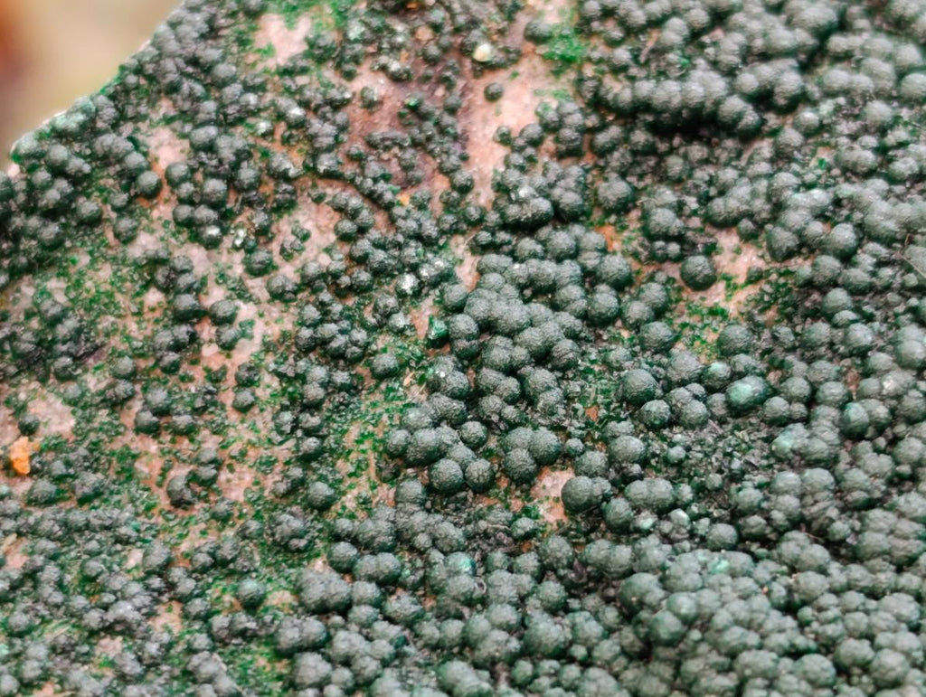 Natural Crystalline Malachite Specimens x 6 From Tenke Fungurume, Congo