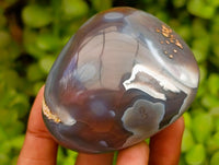 Polished Red Shashe River Agate Galets x 9 From Shashe River, Zimbabwe