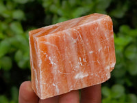 Natural Sunset Orange Calcite Specimens x 12 From Spitzkop, Namibia