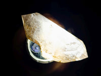 Polished Smokey Window Quartz Crystals with Mixed Formations x 6 From Madagascar