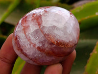 Polished Red Hematoid Quartz Spheres x 24 From Ambatondrazaka, Madagascar