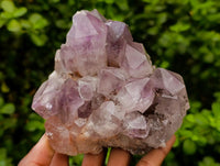 Natural Jacaranda Amethyst Crystal Clusters x 2 From Mumbwa, Zambia