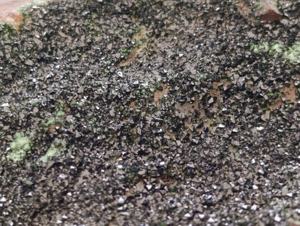 Natural Libethenite Crystals On Dolomite Matrix Specimens x 2 From Shituru, Congo