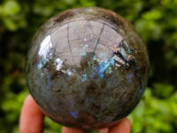 Polished Labradorite Spheres x 4 From Tulear, Madagascar