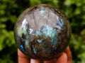 Polished Labradorite Spheres x 4 From Tulear, Madagascar