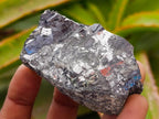 Natural Bright Silver Lead Galena Cobbed Specimens x 6 From Kaokoveld, Namibia