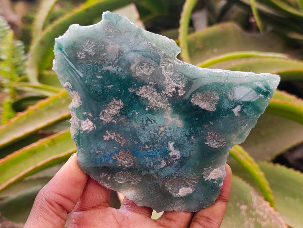 Polished On One Side Mtorolite Plates x 6 From Mutorashanga, Zimbabwe