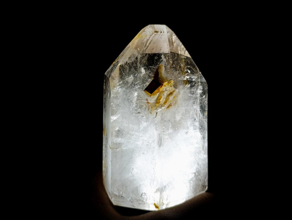 Polished Mixed Smokey Quartz Crystals x 4 From Akansobe, Madagascar