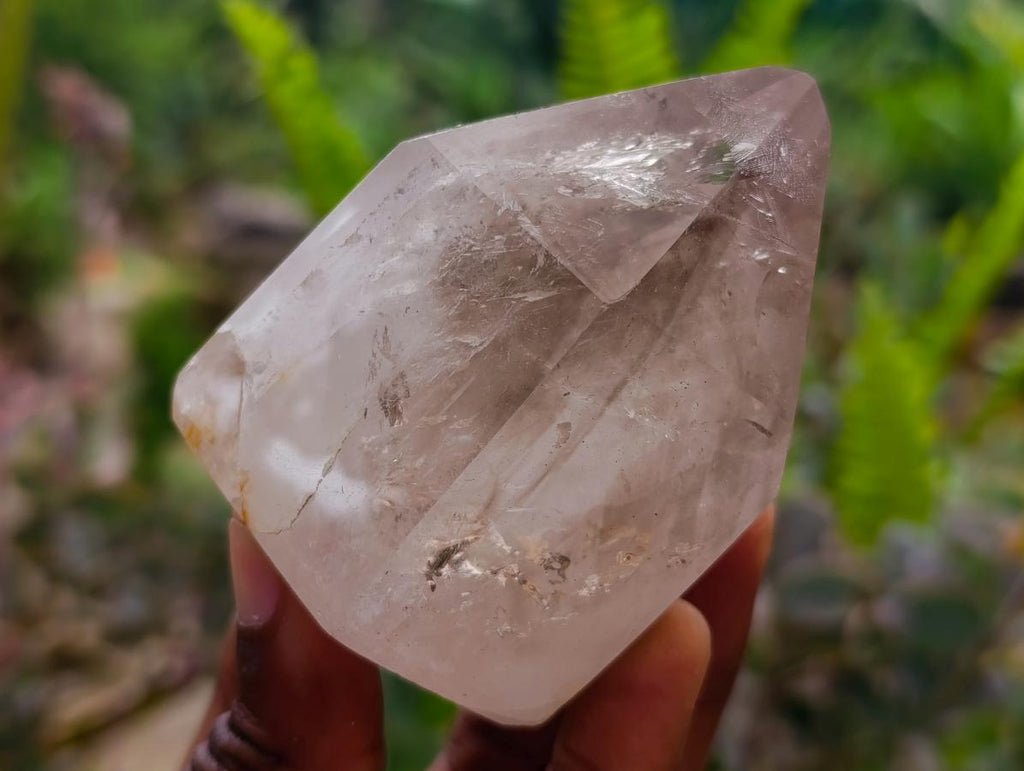 Polished Mixed Smokey Quartz Crystals x 4 From Akansobe, Madagascar