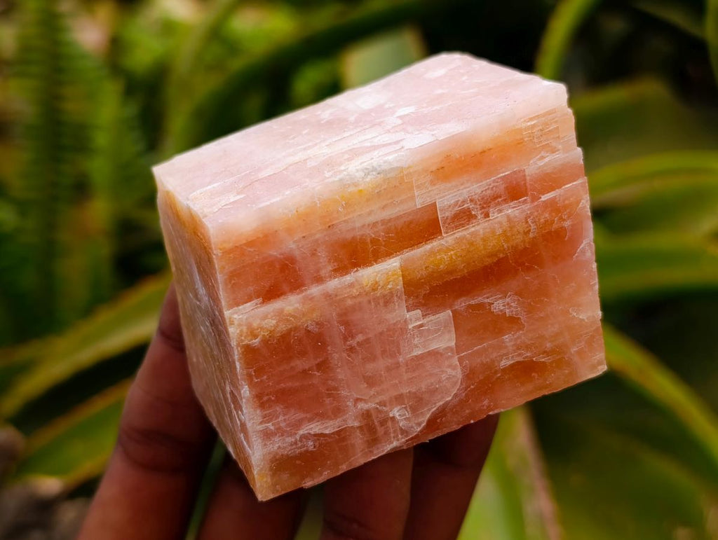 Natural Sunset Orange Calcite Specimens x 12 From Spitzkop, Namibia