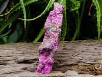 Natural Salrose Cobaltion Dolomite With Malachite And Heterogenite Specimens x 3 From Kakanda, Congo