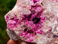 Natural Salrose Cobaltion Dolomite With Malachite And Heterogenite Specimens x 3 From Kakanda, Congo