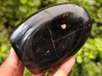 Polished Black Tourmaline Standing Free Forms x 3 From Madagascar
