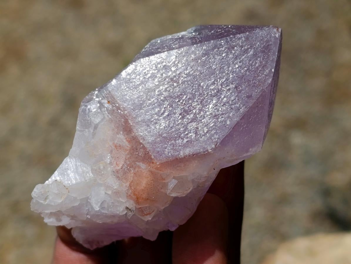 Natural Jacaranda Amethyst Crystals and Clusters x 12 From Mumbwa, Zambia