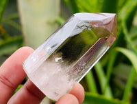 Polished Smokey Phantom Quartz Crystals X 12 From Anjozorobe, Madagascar