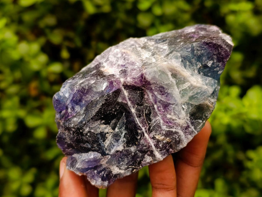 Natural Watermelon Fluorite Cobbed Specimens x 5 From Uis, Namibia