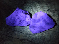 Natural Watermelon Fluorite Cobbed Specimens x 24 From Uis, Namibia