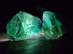 Natural Watermelon Fluorite Cobbed Specimens x 24 From Uis, Namibia