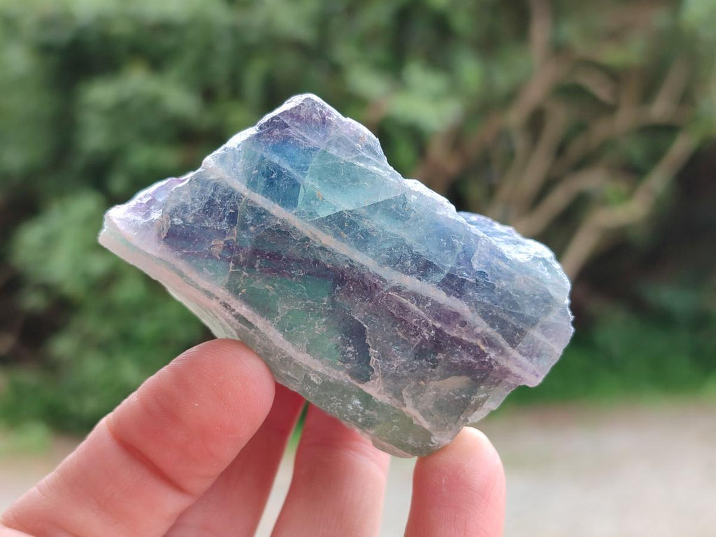Natural Watermelon Fluorite Cobbed Specimens x 24 From Uis, Namibia