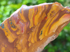 Polished On One Side Nguni and Jupiter Jasper x 3 From Northern Cape, South Africa