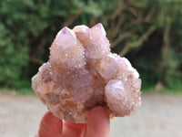Natural Amethyst and Ametrine Spirit Clusters x 4 From Boekenhouthoek, South Africa