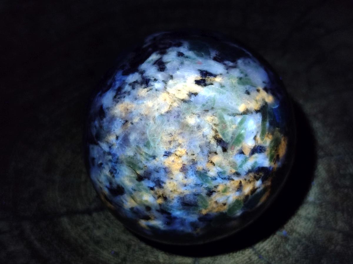 Polished Emerald Mica 'Mutokolite' Standing Free Forms x 2 From Mutoko, Zimbabwe