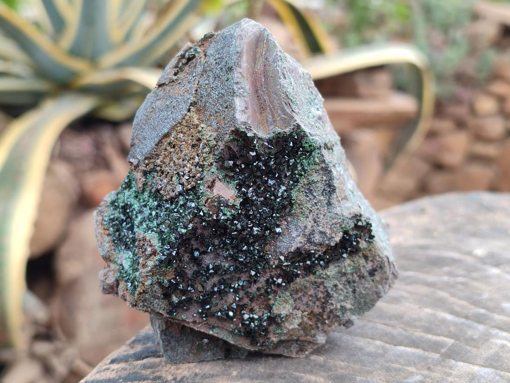 Natural Libethenite Crystals On Dolomite Matrix Specimens x 3 From Shituru, Congo