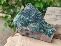 Natural Libethenite Crystals On Dolomite Matrix Specimens x 3 From Shituru, Congo