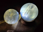 Polished Pearl Girasol Quartz Spheres x 6 From Ambatondrazaka, Madagascar