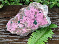 Natural XL Salrose Cobaltion Dolomite Specimens with Silky Malachite Crystals x 1 From Kakanda, Congo