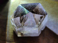 Polished Wispy Smokey Phantom Quartz Crystals x 4 From Madagascar