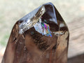 Polished Wispy Smokey Phantom Quartz Crystals x 4 From Madagascar