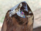 Polished Wispy Smokey Phantom Quartz Crystals x 4 From Madagascar
