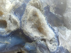 Natural Etched Blue Chalcedony Specimens x 3 From Nsanje, Malawi