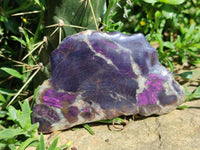 Polished Metallic Purpurite Specimens x 4 From Erongo, Namibia