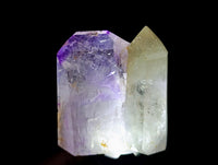 Polished Window Amethyst Crystals x 2 From Akansobe, Madagascar