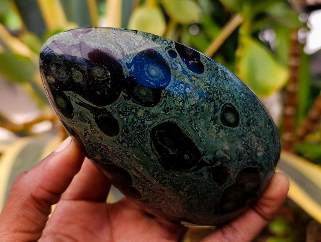 Polished Stromatolite Standing Free Forms x 6 From Katsepy, Madagascar