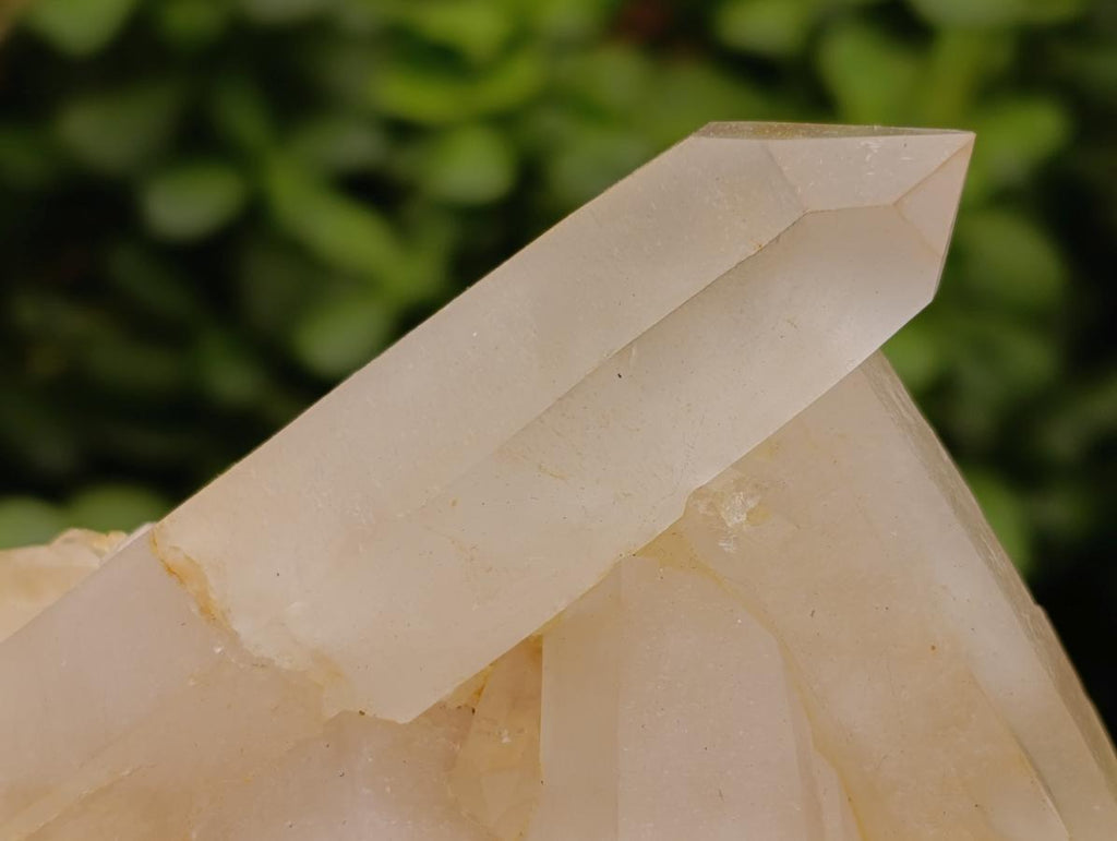 Natural Clear Cascading Quartz Crystal Clusters x 3 From Madagascar