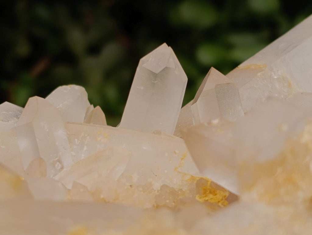 Natural Clear Cascading Quartz Crystal Clusters x 3 From Madagascar