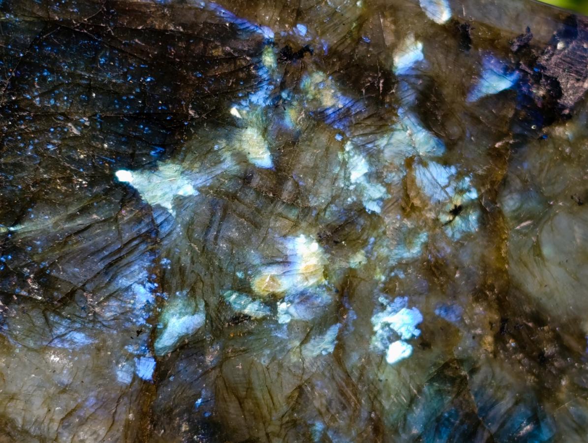 Polished Labradorite Standing Free Forms x 2 From Tulear, Madagascar